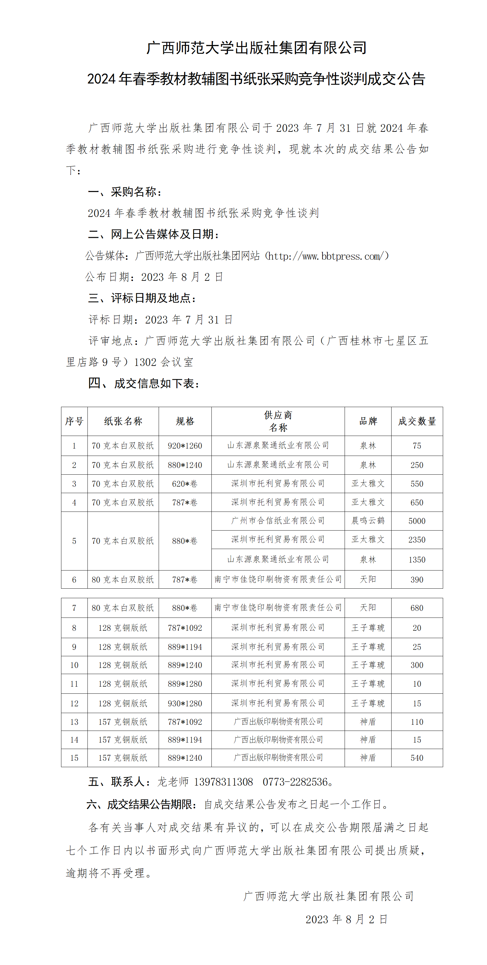 2024年春季教材教輔圖書紙張采購競爭性談判成交公告_01.png